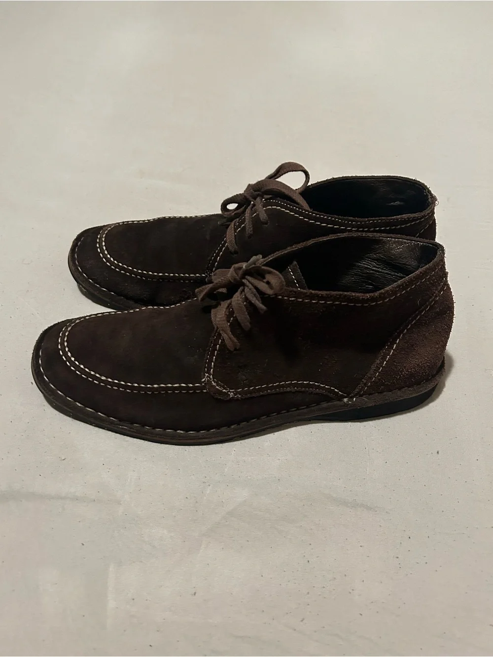John Varvatos suede upper